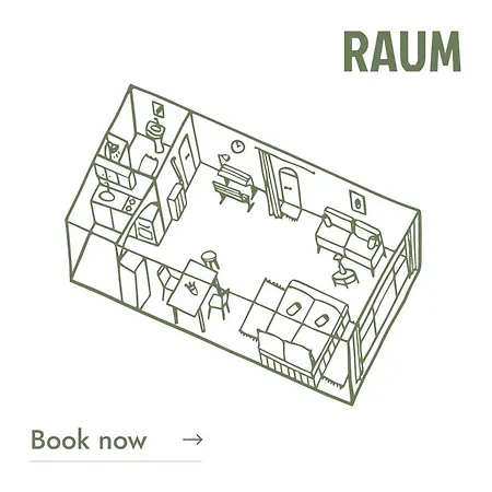 Raum Life - Design Mit Kueche In Der Altstadt Apartman *