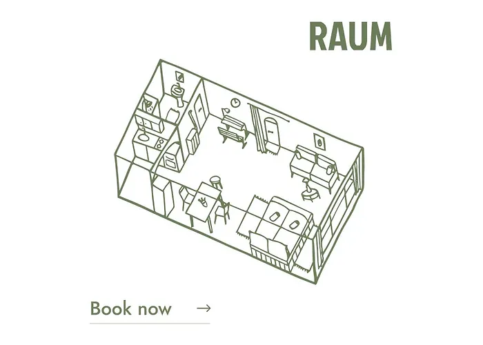 Raum Life - Design Mit Kueche In Der Altstadt Apartment *